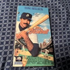 Mr. Baseball VHS VCR Video Tape Movie Tom Selleck Detroit Tigers Magnum