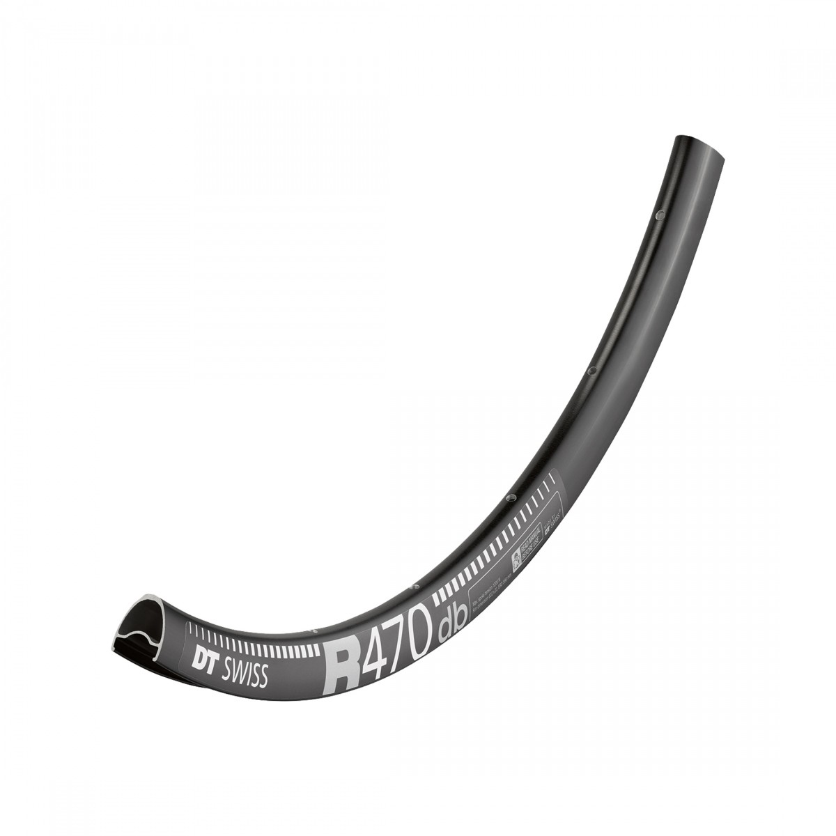 DT SWISS R470 ディスクホイール DT Swiss R470 700C Aluminum Tubeless Disc Road Rims - Lightweight