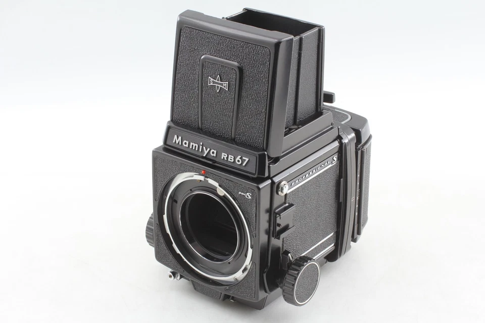 [Exc+5] Mamiya RB67 Pro S Film Camera Sekor C 127mm f3.8 Lens 120 From JAPAN - Image 2 of 4