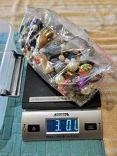 3lb Mixed Lot of Loose Beads for Crafting and Jewelry Making #1