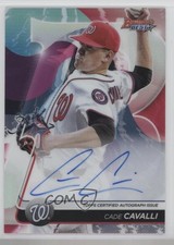 2020 Bowman's Best Best of 2020 Auto Refractor Cade Cavalli #B20-CC Auto 02lc