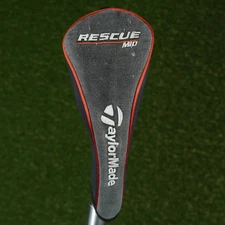 TAYLORMADE RESCUE MID 2 HYBRID HEADCOVER 2H BLACK / RED ~ LOOK!!