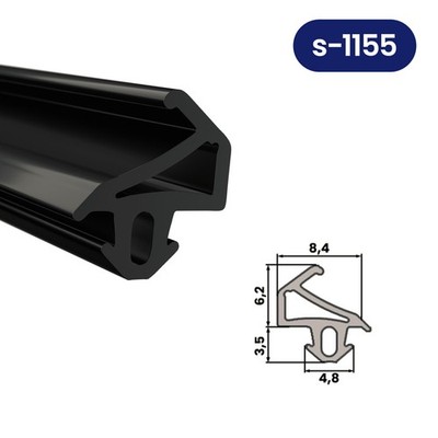 EPDM Dichtung 1 - 100 Meter Gummidichtung Fensterdichtung schwarz