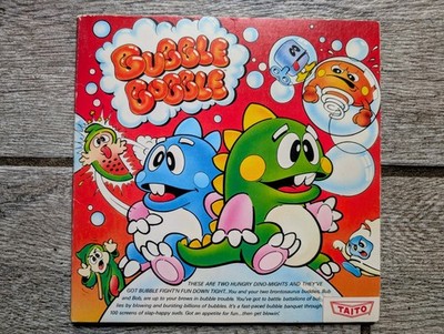 BUBBLE BOBBLE - Commodore 64 C64/128 - Complete & Fully Tested!  TAITO