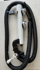 Brand New Porta Ikon Twin Tapped Fount.Unusual White And Silver, With Drip tray.