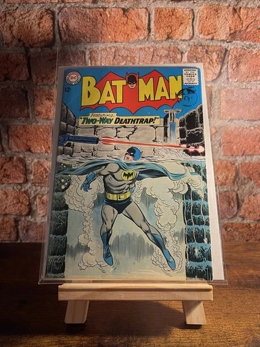 Batman #166 (1964) DC Silver Age – “Two-Way Deathtrap!” FN Vintage Comic
