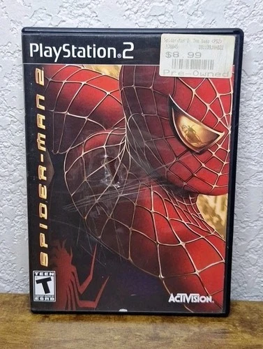 Spider-Man 2 (Spiderman 2) PS2 PlayStation 2 - Complete W/ Manual CIB