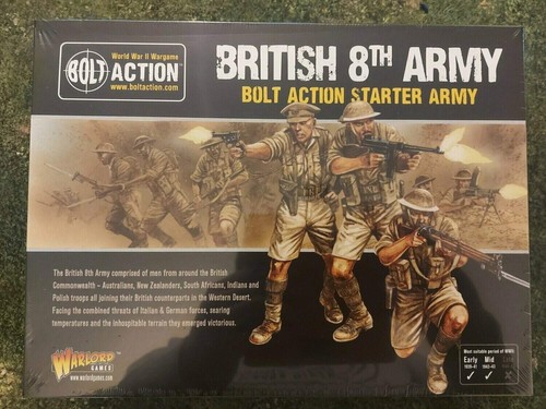 Warlord Games Bolt Action British 8th Army HQ