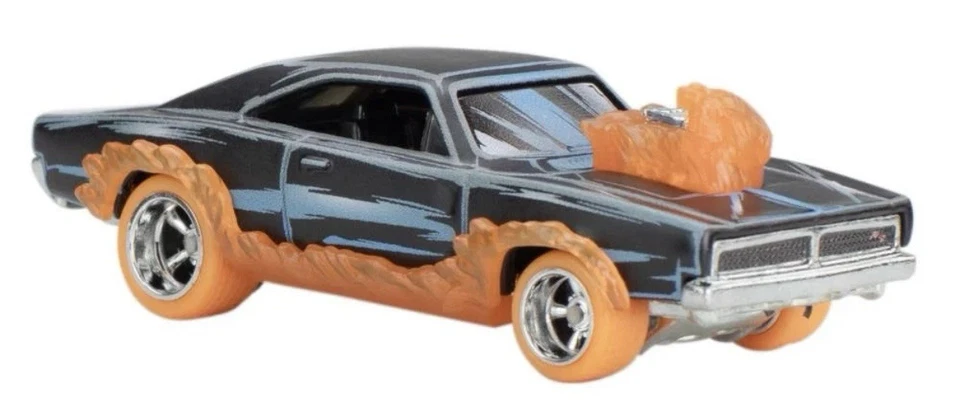 Hot Wheels Premium 2025 Hot Wheels Popculture Marvel GHOST RIDER CHARGER 4+ New - Image 3 of 4