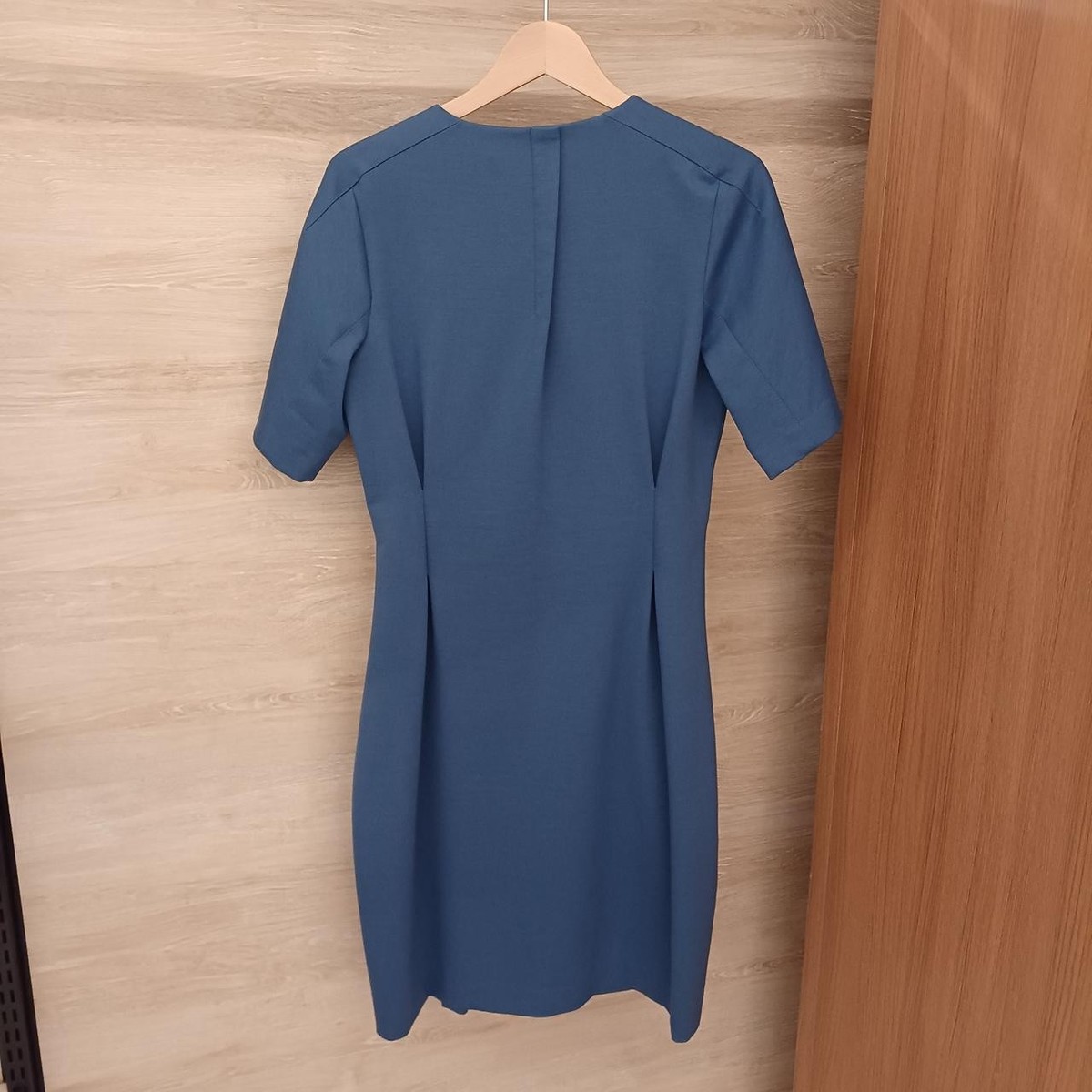 JIL SANDER Blue Dress Size 36 34 inches | eBay