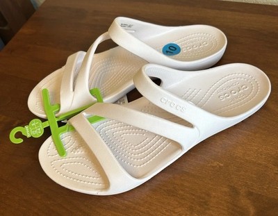 New! Crocs Kadee II Strappy Sandals Light Pink Adult Women's Size 10