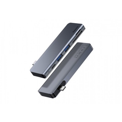 Baseus CAHUB-K0G Port Replikator und Dockingstation für USB 3.2 Gen 1 Laptop