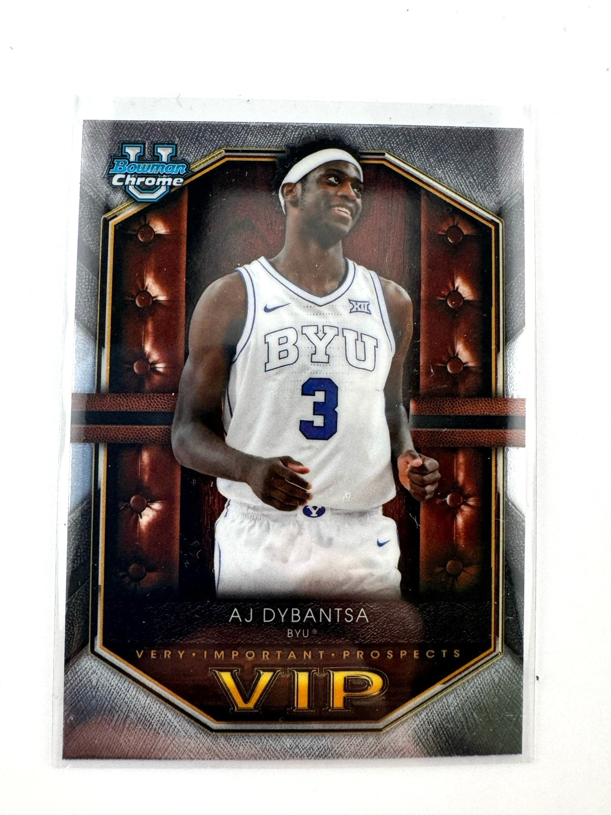 2025-26 Topps Bowman AJ Dybantsa VIP Insert BYU RC