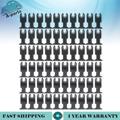 1.75'' - 3.5'' Oscillating Multitool Tool Quick Release Saw Blades 60 Pcs