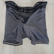 CANNONDALE Grey Activewear Padded Cycling Classic Shorts Sz Medium Biking Spin