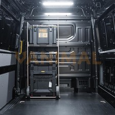 MAN TGE 2017+ DeWalt ToughSystem 2.0 Trolley Compatible Van Racking - Bulkhead