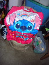 GIRLS SIZE XSMALL STITCH TOP WITH ZIPPER DOWN FRONT RED