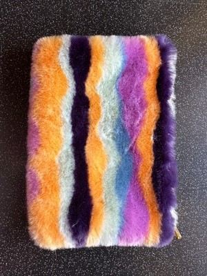 UGG Tasche Kosmetik bunt schwarz pink blau orange lila 24 x 15 cm