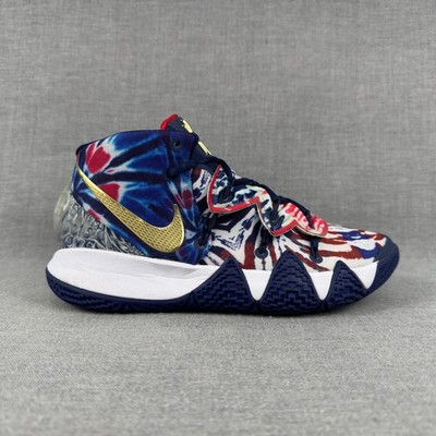 Nike Kyrie Kybrid S2 Shoes Mens 7 Tie Dye What The USA 2020 Olympics CQ9323-400