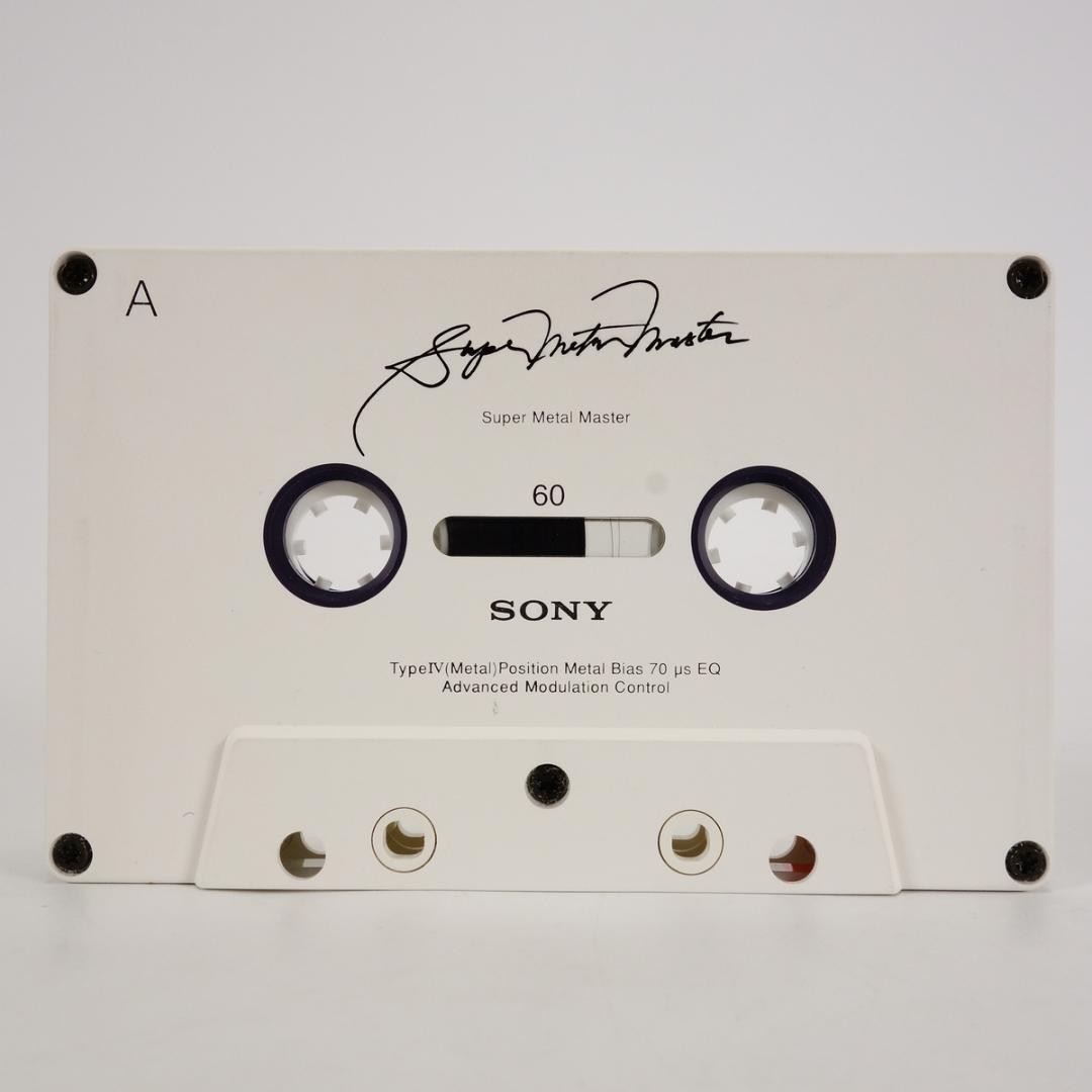 Sony Super Metal Master 60 C-60 SMMST Cassette Tape Japan JP Sony Super Metal Master 60 C-60 SMMST Cassette Tape Japan JP