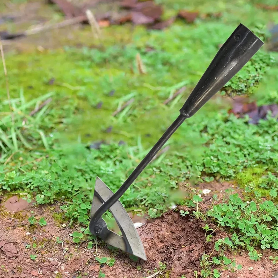 Gardening Tools Hollow Hoe All-Steel Hardened Hollow Hoe Sharp Edge Garden - Image 4 of 4