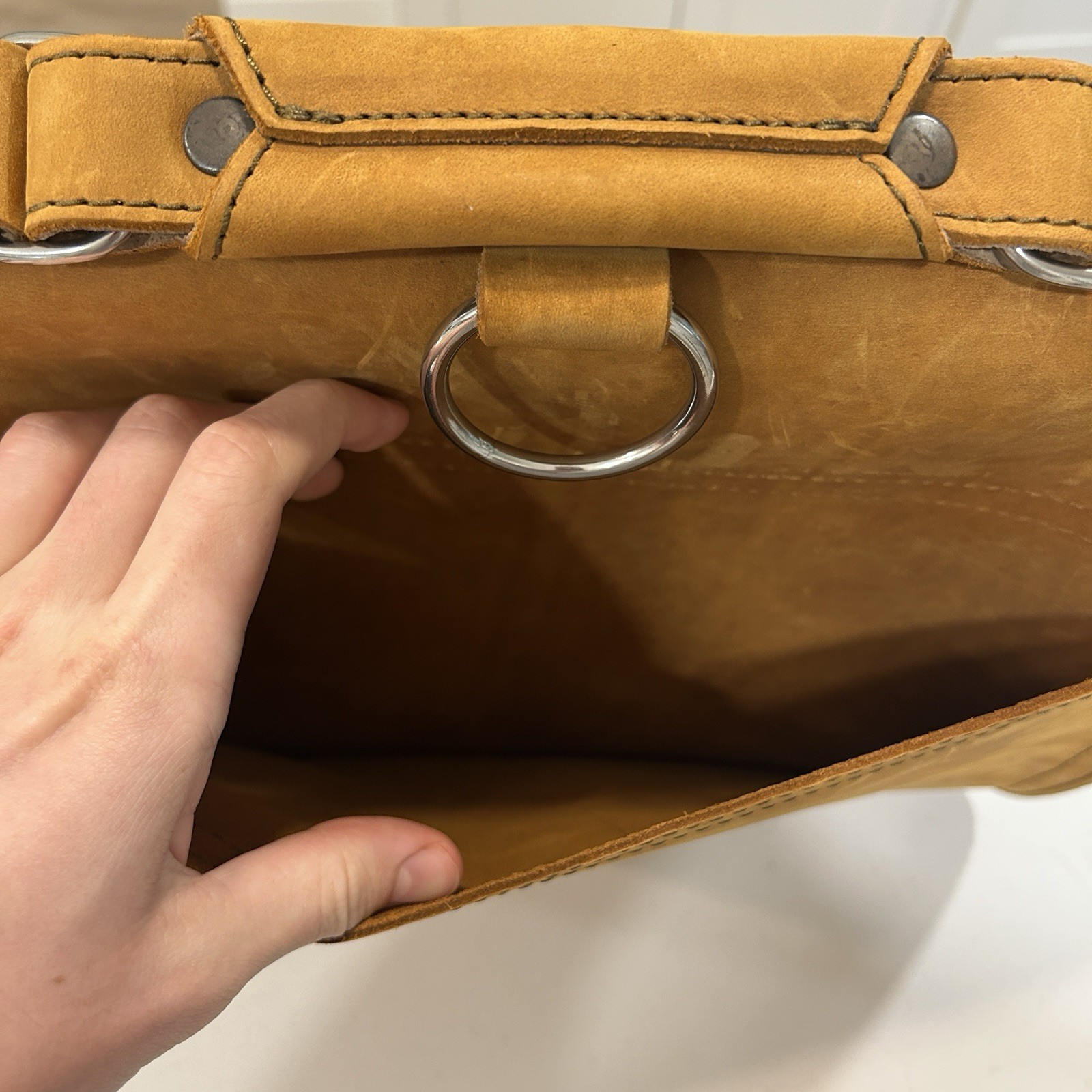 Saddleback Leather Thin Front Pocket Leather Brie… - image 18