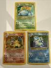 Pokémon TCG Evolution Base Set Charizard Blastoise Venusaur WOTC Vintage 1999