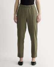 EVERLANE the Dream Pant Dark Forest Green Size M women Elastic Waist