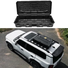 Waterproof Vehicle Roof Mount Travel Storage Box Car Top Cargo Carrier with Lock