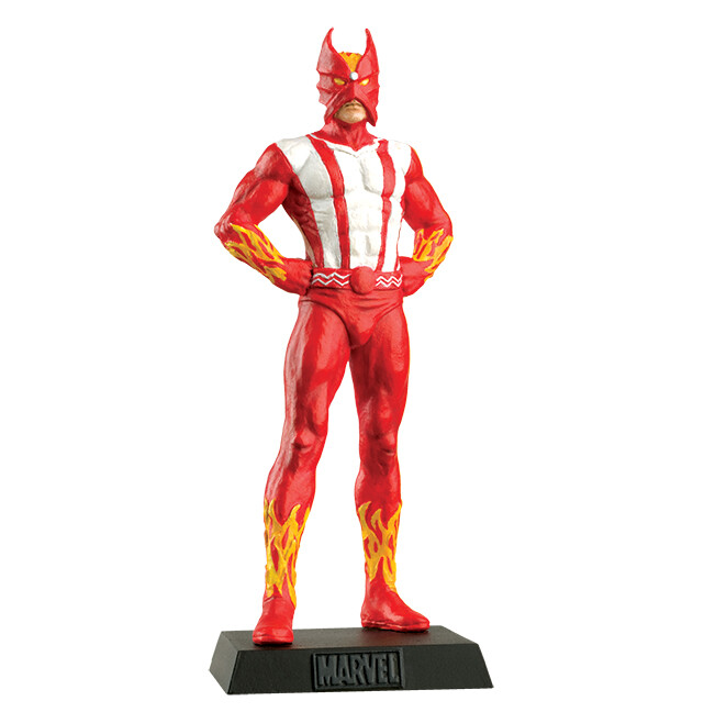 Marvel Superheroes Eaglemoss Sunfire Pewter Figurine Action Figure