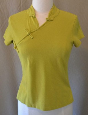 chartreuse cheongsam