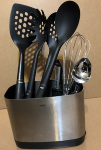 oxo steel 9 piece utensil set