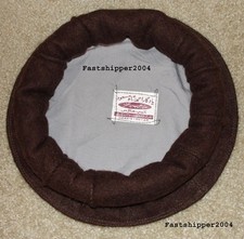 Afghanistan Pakol Hat 100 Wool Warn Winter Hat Great Dark Brown Army BERET TOPI