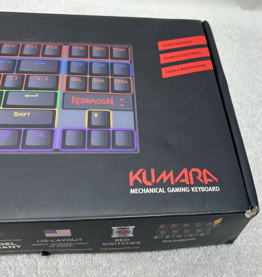 Redragon K522 PC 87 Keys Mechanical Gaming Keyboard (SH) - Image 2 of 4