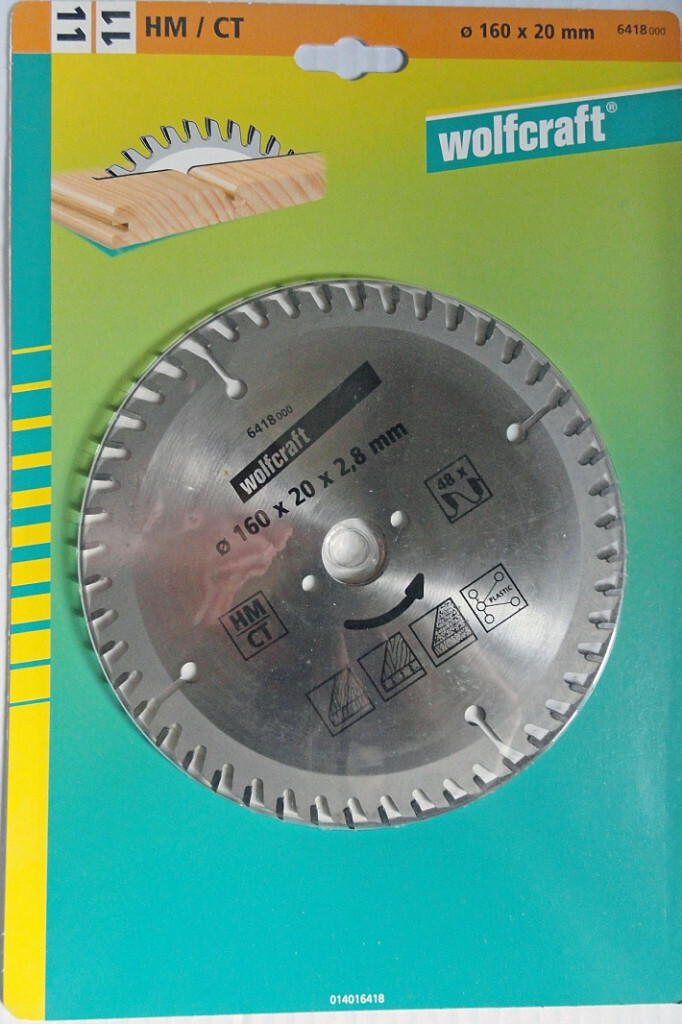 Lame de scie circulaire pour bois BOSCH PRO, 160 x 20 x 1,8 mm 24 dents