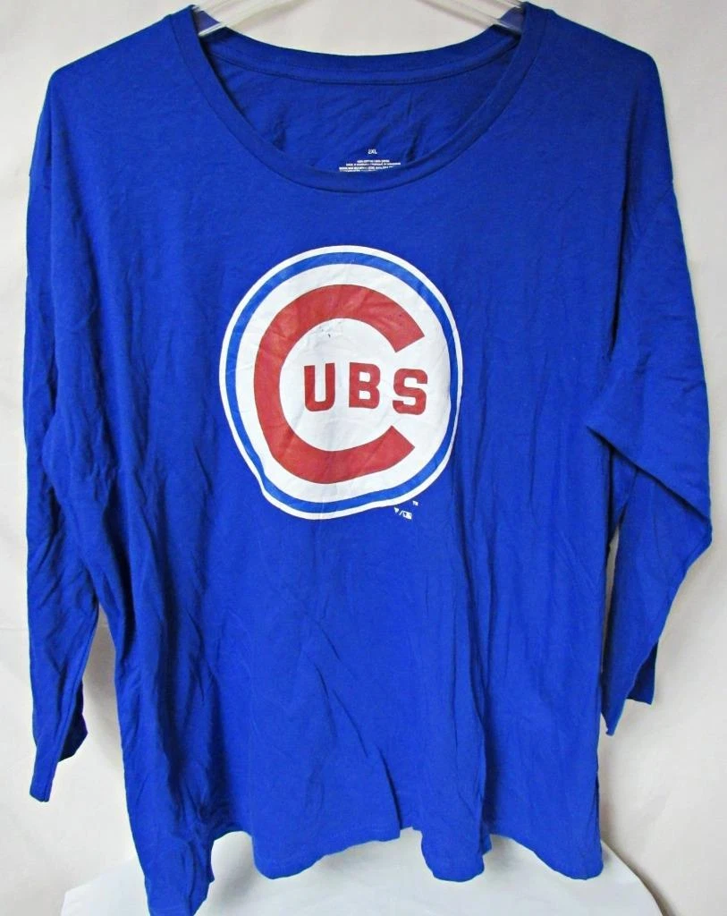 Womens plus top size cubs shirt