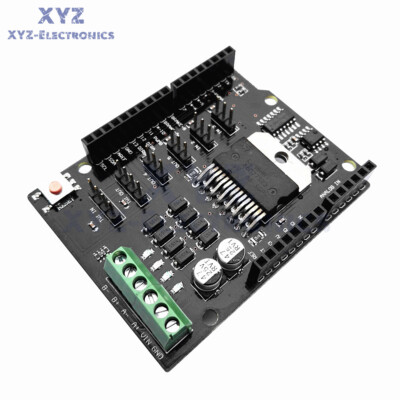 L298NH 2A H-Bridge Dual Channel DC Motor Driver Shield Module For Arduino US