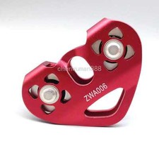 OUTDOOR Zip Line Cable Trolley Rock Climbing Dual Pulley 25KN / 5600lbs A