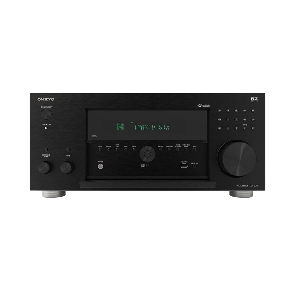 Onkyo TXRZ70 11.2 AV-Receiver Home Theater Dolby Digital Surround Atmos - Immagine 3 di 4