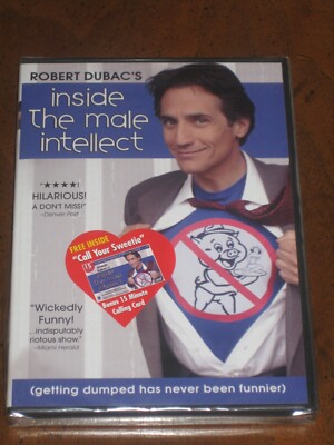 INSIDE THE MALE INTELLECT (2004) (DVD) ANCHOR BAY - ROBERT DUBAC - BRAND NEW!!!