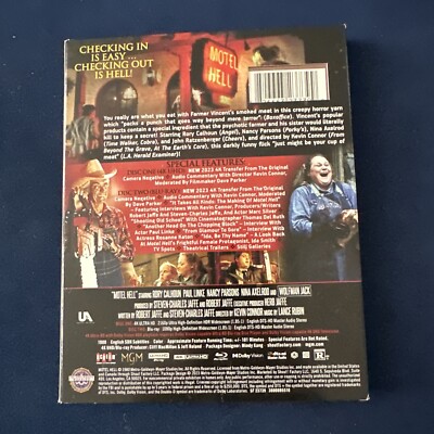 Motel Hell Collector's Edition (4KUHD+Blu-ray) W/ OOP Slipcover