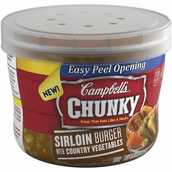 Campbell's Chunky Soup Sirloin Burger With Country Vegetables 15.25 Oz