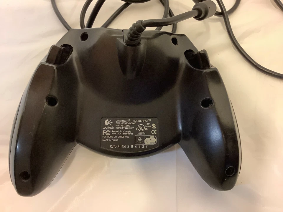 Logitech Thunderpad G-X3B9 Wired Controller Joystick Gamepad for Xbox Original  - Image 3 of 4
