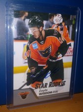 Zayde Wisdom 2020-21 Upper Deck AHL Star Rookie Card RC Rare Signed Autograph