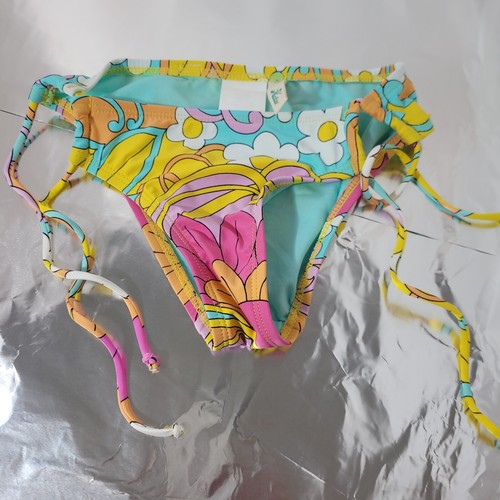✨Hobie Macramé High Neck Multicolor Swimsuit TWO Piece Set Girls Sze 7 - Picture 4 of 7