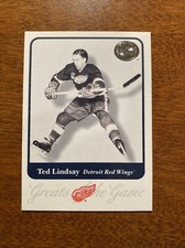 2001-02 Fleer Greats of the Game # 74 Ted Lindsay