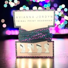 Avianna Jordyn Tribal Printed Headwrap NWT