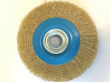 8" Bench Wire Wheel for Bench Grinder Bore Adapters Grinder Wire Wheel PW009