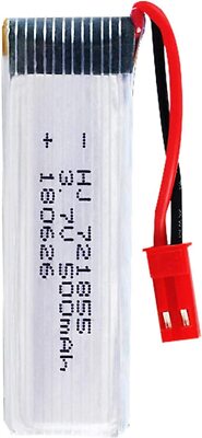 1 X AKKU 500mAh 3,7V, passend für UDI RC U818, U818A, U817, U817A, RC Quadrocopt