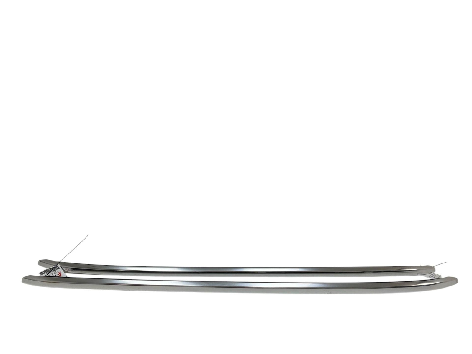 2015-2020 BENTLEY BENTAYGA ROOF LUGGAGE CARGO CARRIER RACK SATIN CHROME RAIL SET